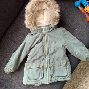 H&M parka khaki